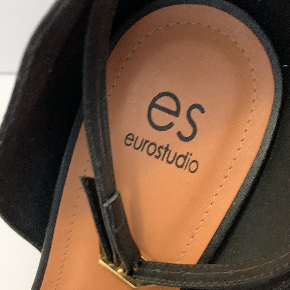 ES EUROSTUDIO Industria Brasilera Elegant Black Women's Heels - Picture 6 of 11